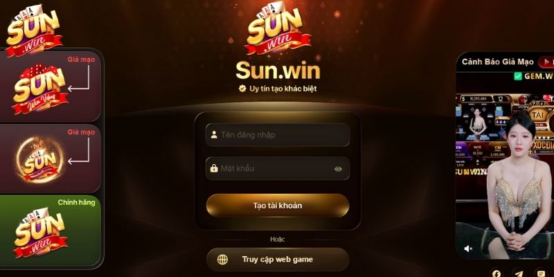 Chi tiết từng bước đăng ký SUNWIN 